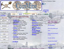 Tablet Screenshot of coinmine.com